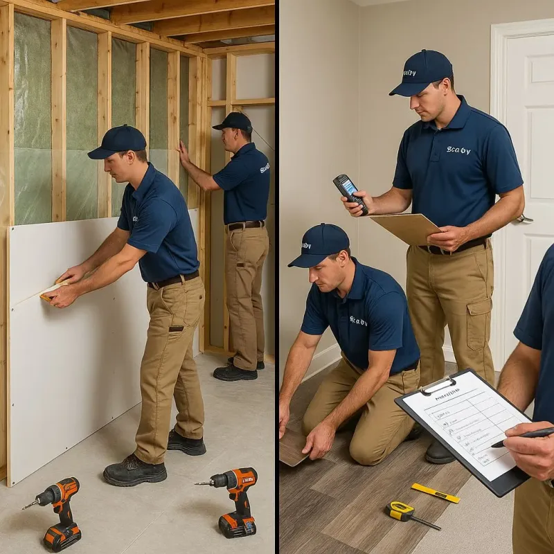 Repairs and Reconstruction process in Hazlehurst, GA